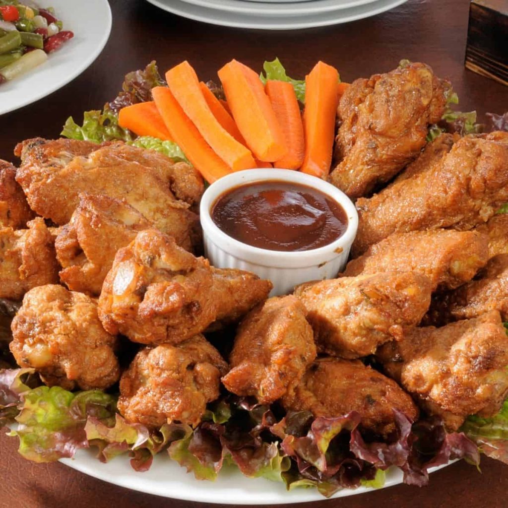 chicken wings tray